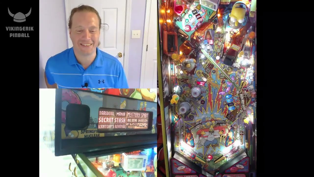 Simpsons Pinball Party - Wizard Mode! - Max Victory Laps - Max Multiball Stack - 720 Million