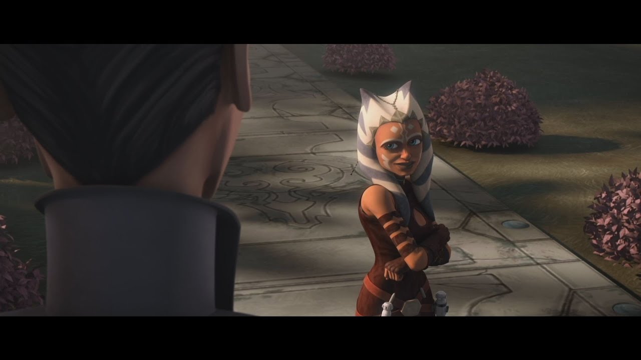 Star Wars. The Clone Wars - Ahsoka Tano & Lux Bonteri [1080p]