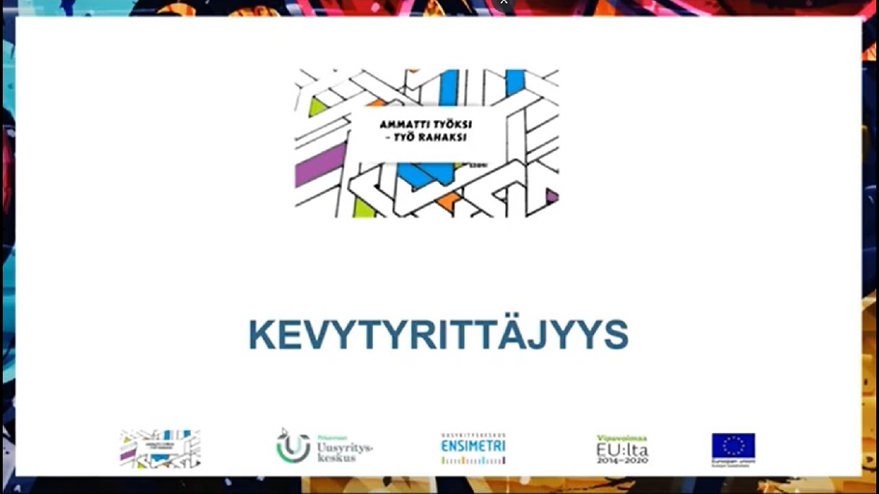 Kevytyrittäjyysinfo