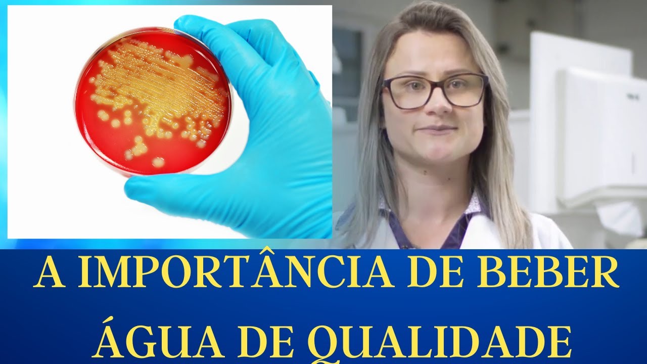 A import&acirc;ncia em  consumir &aacute;gua filtrada