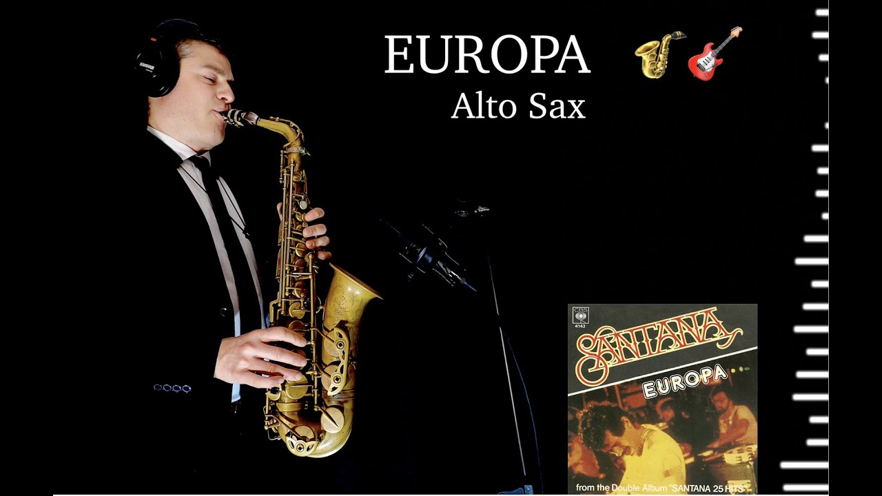 EUROPA - Santana - Alto Sax - Free score