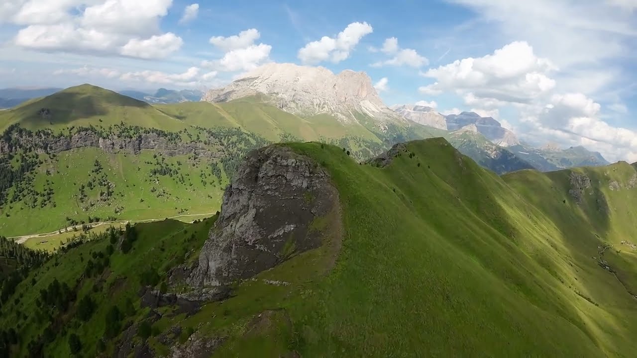 Il verde delle montagne