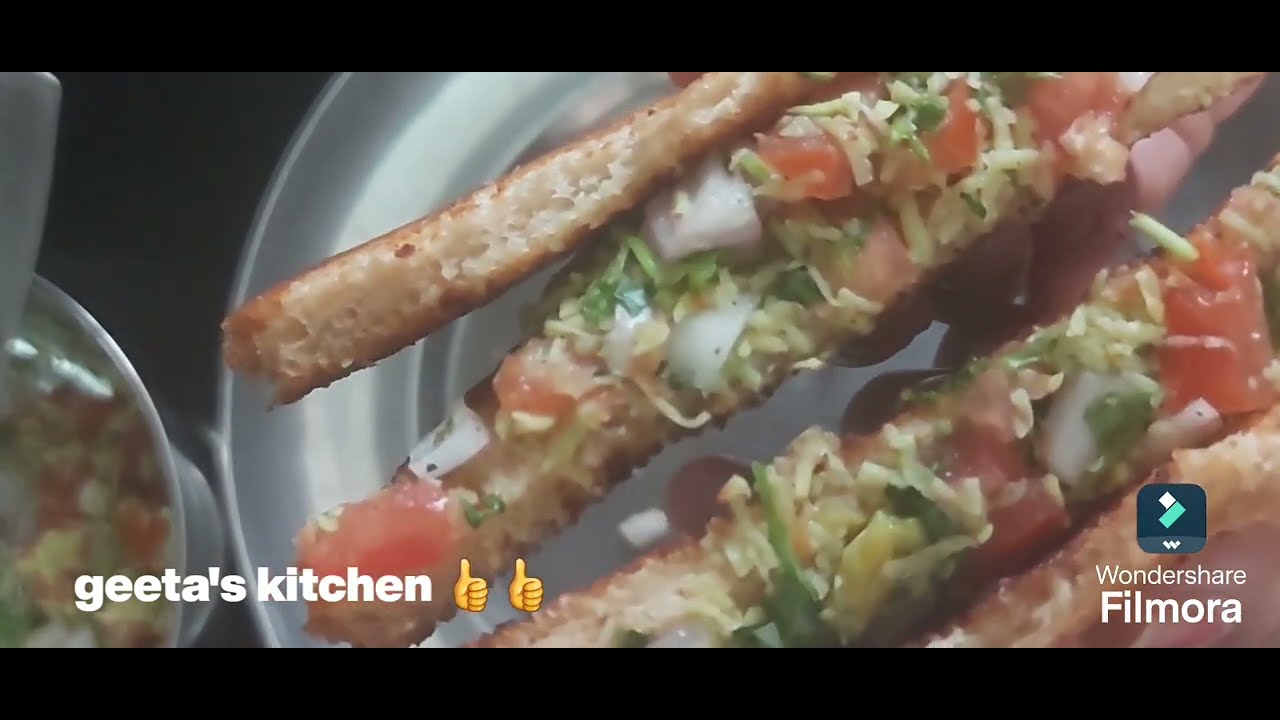 Чутпати Мазедаар Простой сэндвич с авокадо/ Кухня Гиты 👍 😋 #здоровая #еда