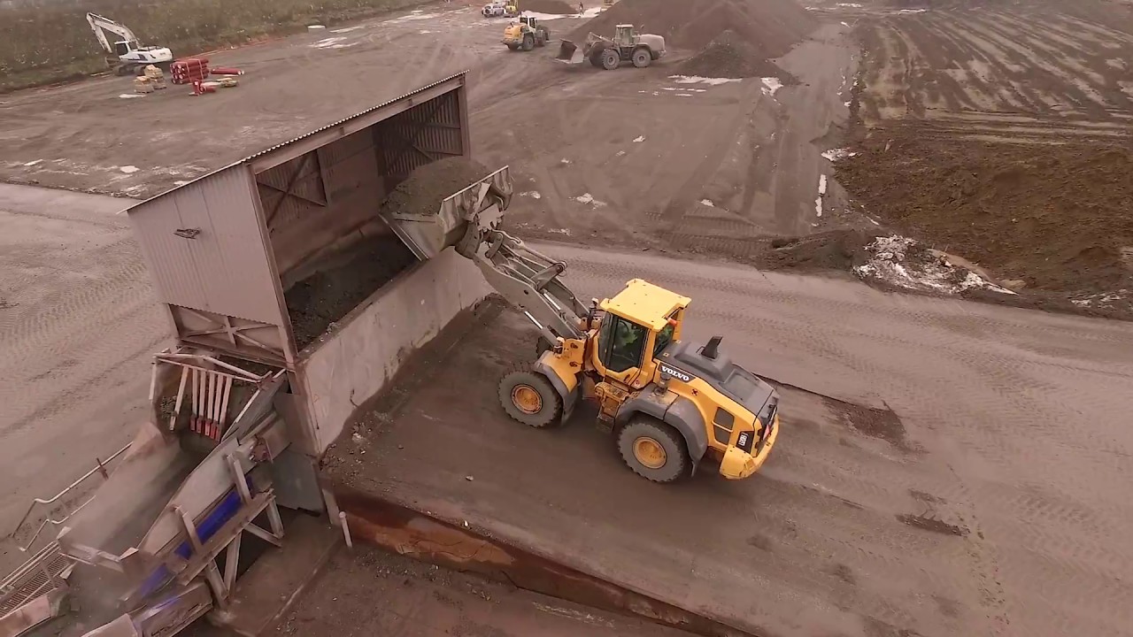 Meldgaard’s Stationary Ash Recycling plant at Kolding, Denmark