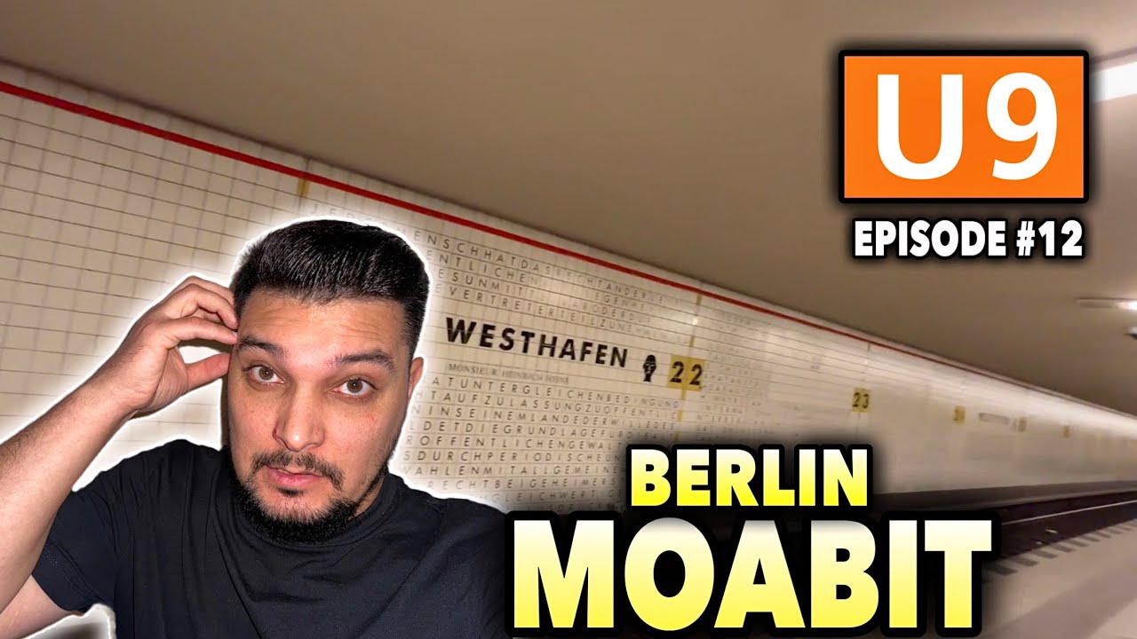 Der verrückteste U-Bahnhof in Moabit! 😱 BERLIN U-BAHN TOUR