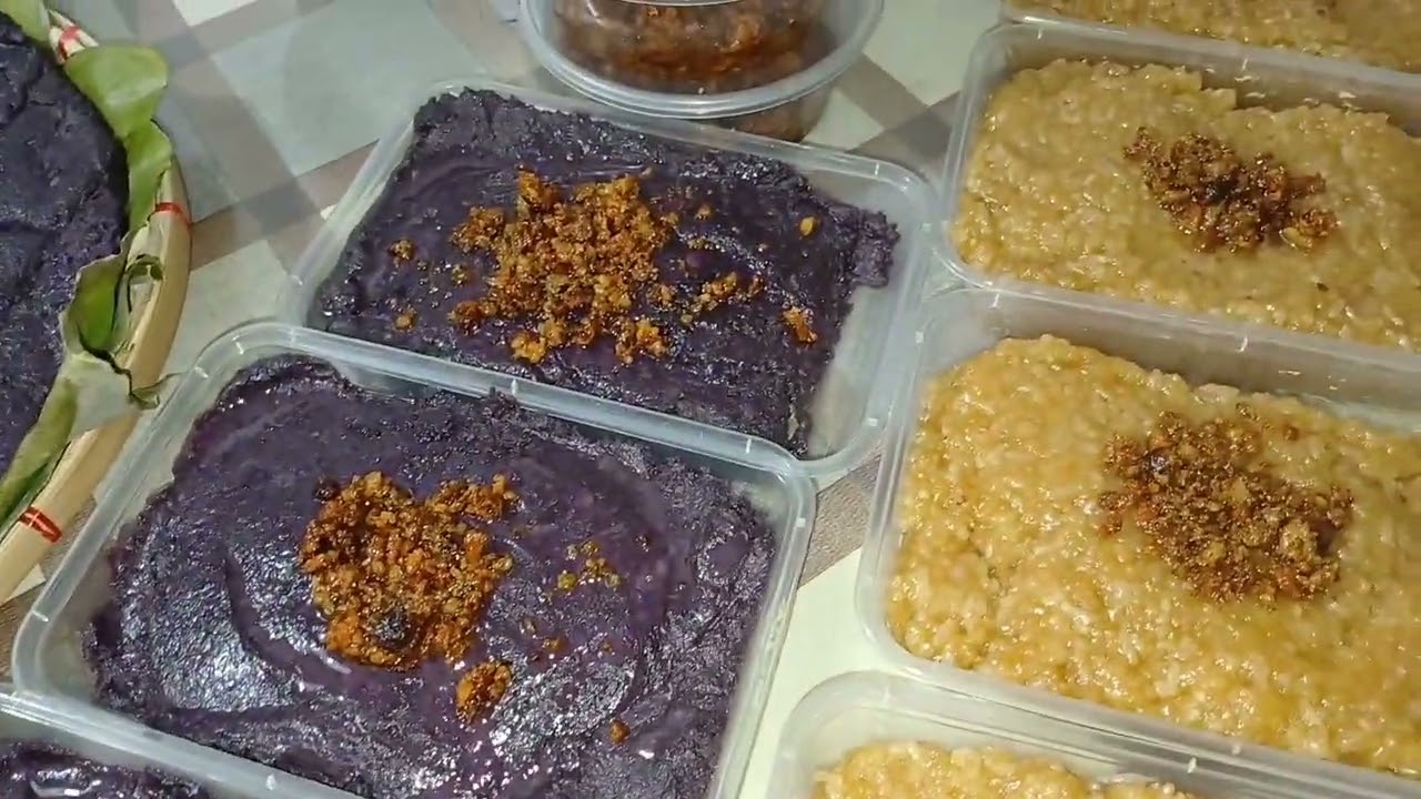 ITO NA UNG UBE NA INORDER SA AKIN AT KALAMAY NA MAY LATIK  