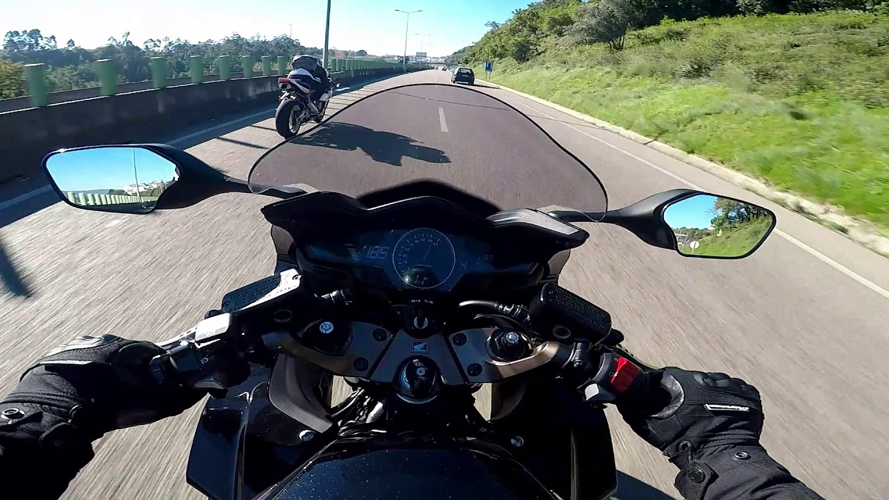 VFR800F VTEC 🏍 Random ride with CBR600RR 🔥 Exhaust sound  🎧