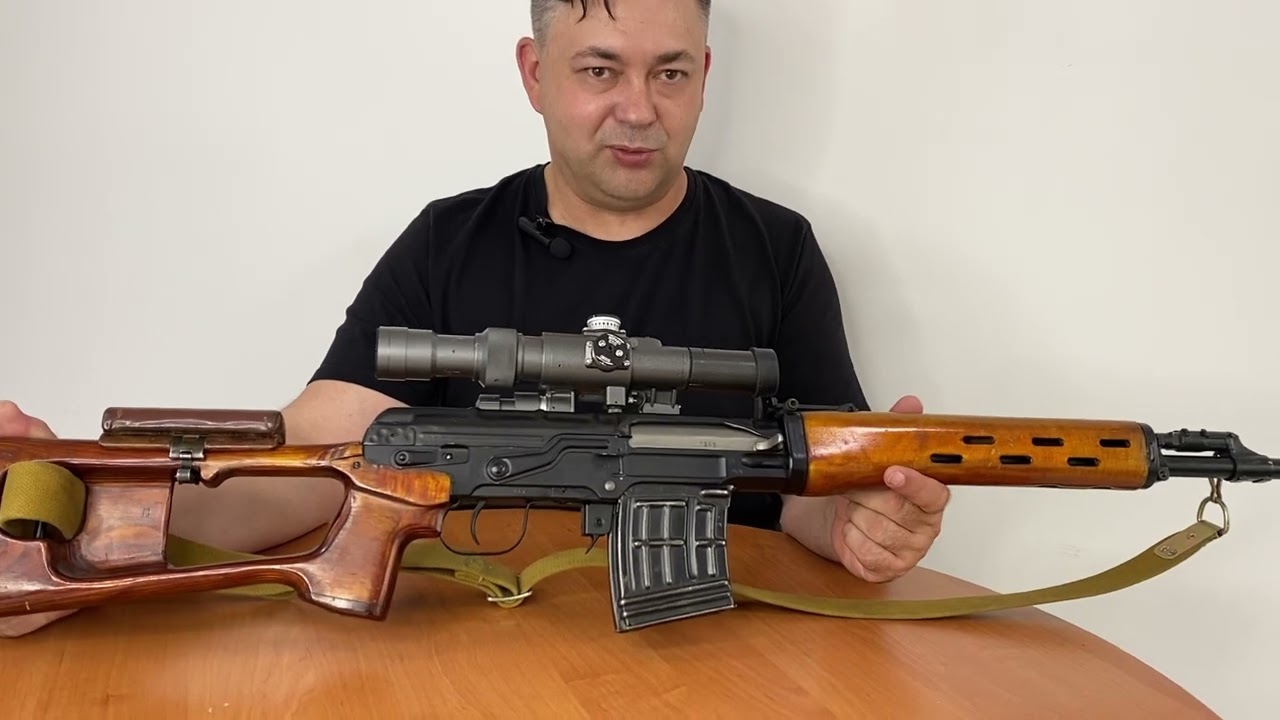 СВД - самозарядная винтовка Драгунова