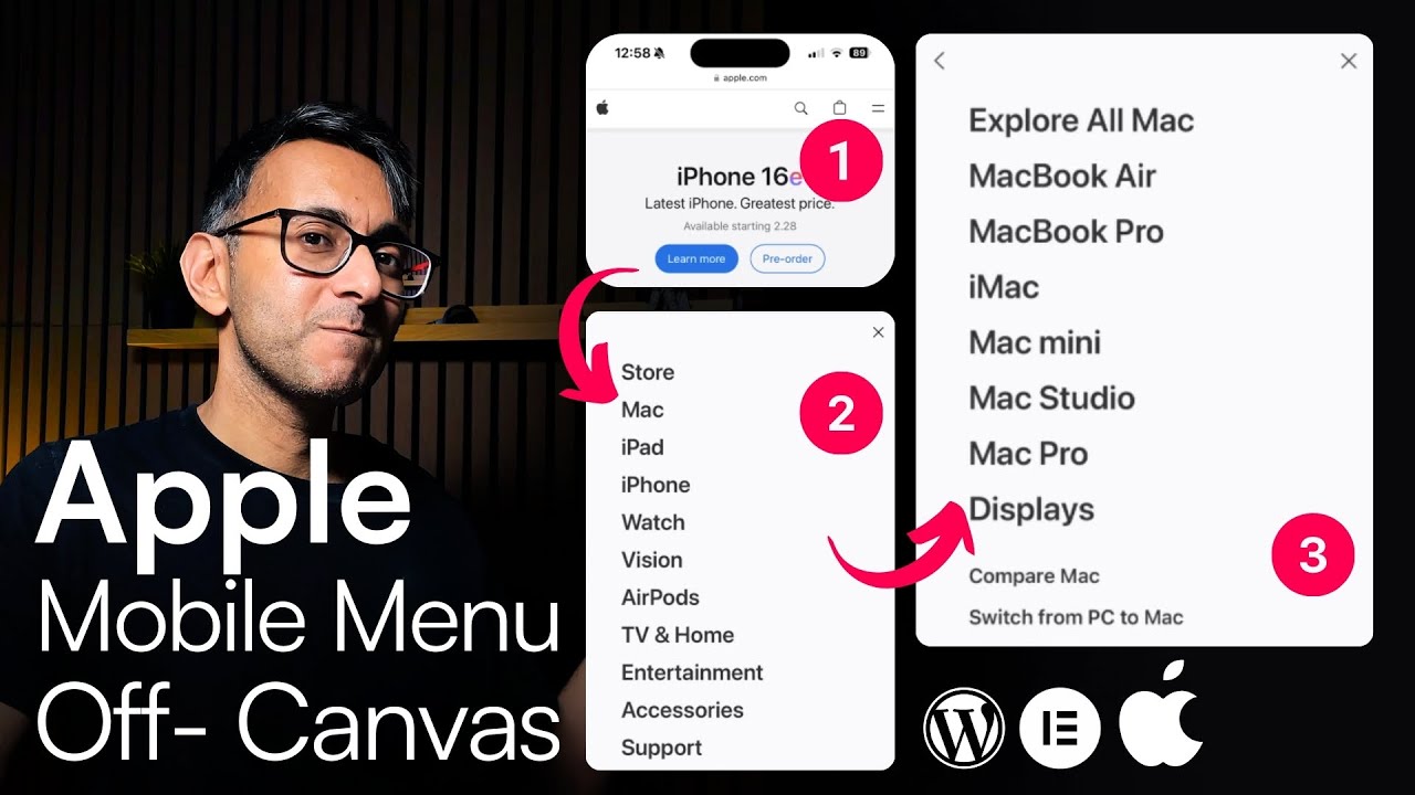 Создайте меню для своего мобильного устройства Apple с помощью Off Canvas