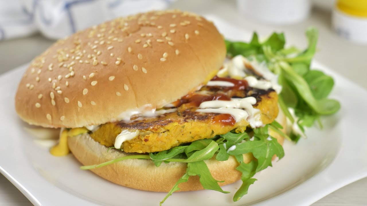 Hamburguesa con atún de lata, fácil, rápida y rica