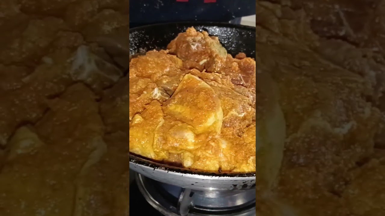 বাটা মশলা দিয়ে খাসির মাংস / Bata mashla diye khashir mangsho 