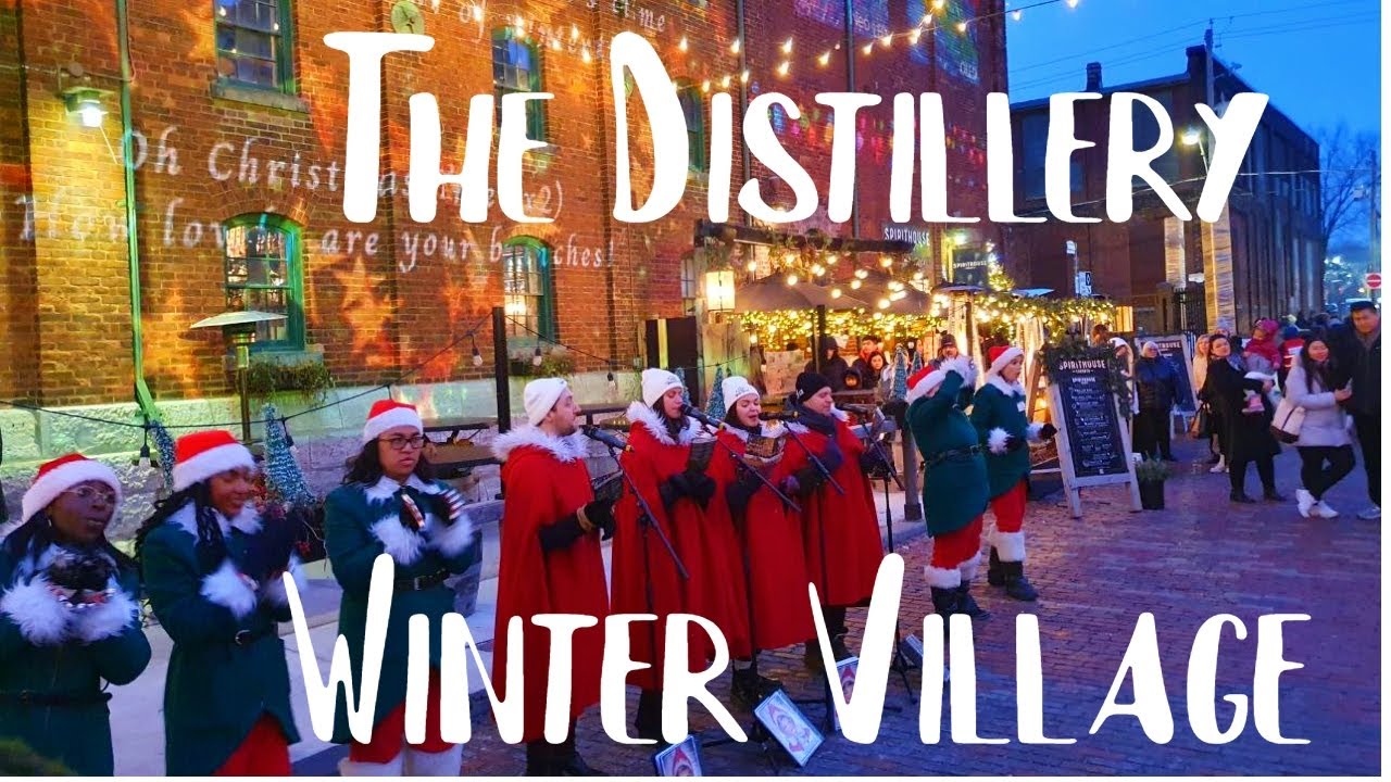 The Distillery Winter Village in Toronto | The Distillery Historic District