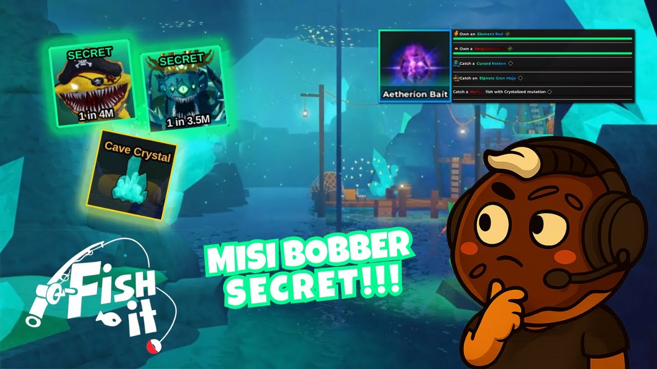 10 HARI TANPA INTERNET!! TIBA-TIBA ADA BOBBER SECRET✨ | FISH IT! ROBLOX INDONESIA