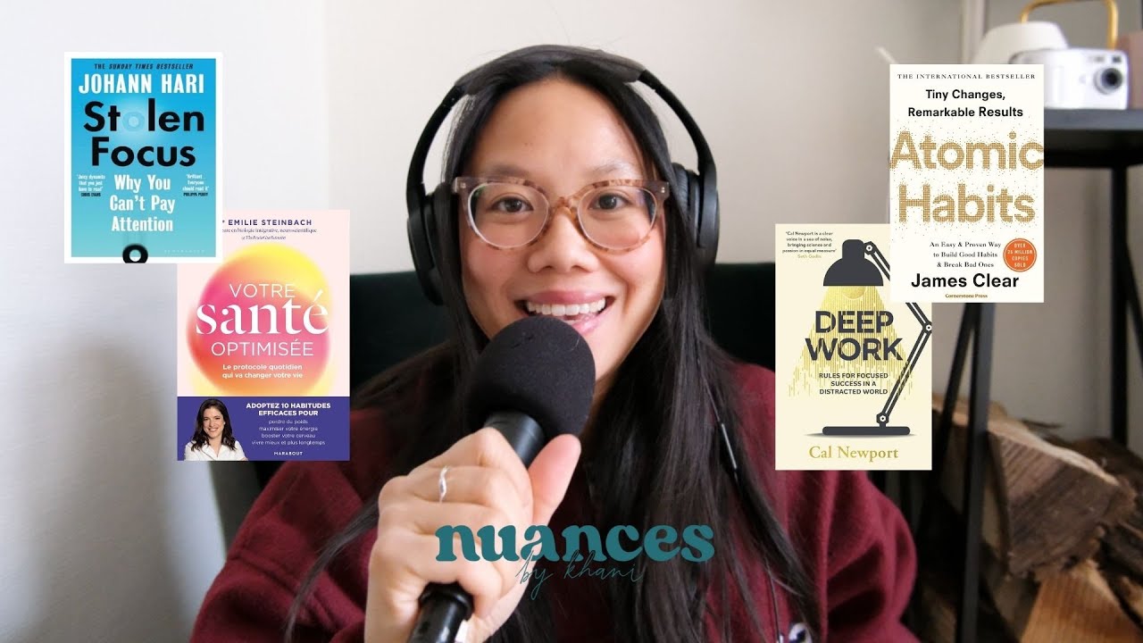 4 livres qui ont changé ma vie - nuances by Khani: épisode 43
