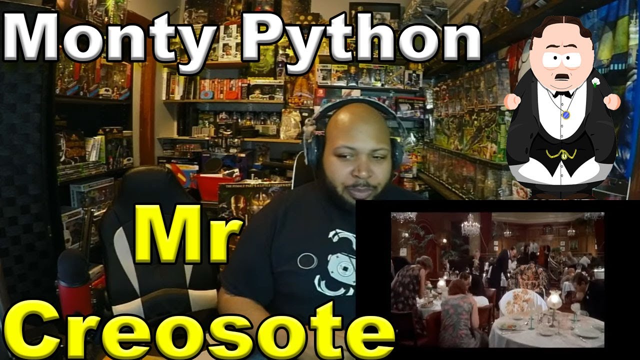 Monty pythons, Mr creosote, Full version, Reaction