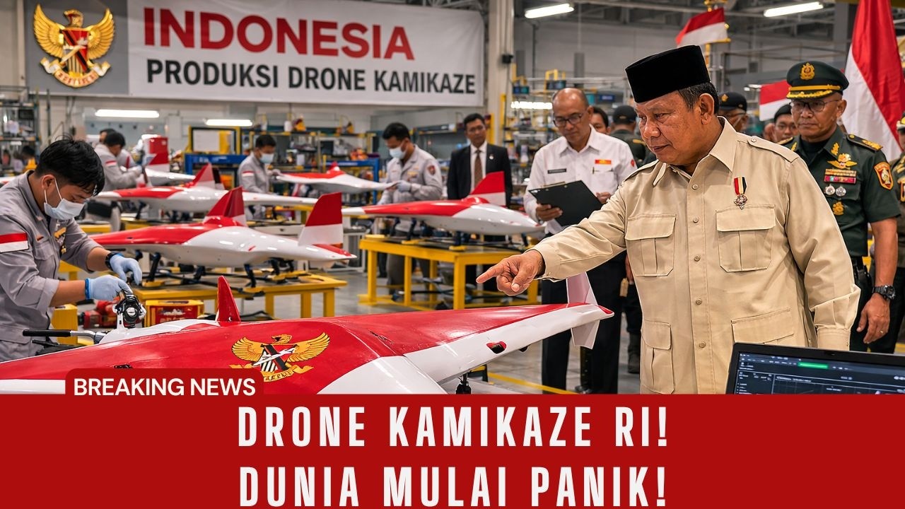 Indonesia Makes Kamikaze Drone Similar to Shahed-136! America & Its Allies Are Immediately Nervous