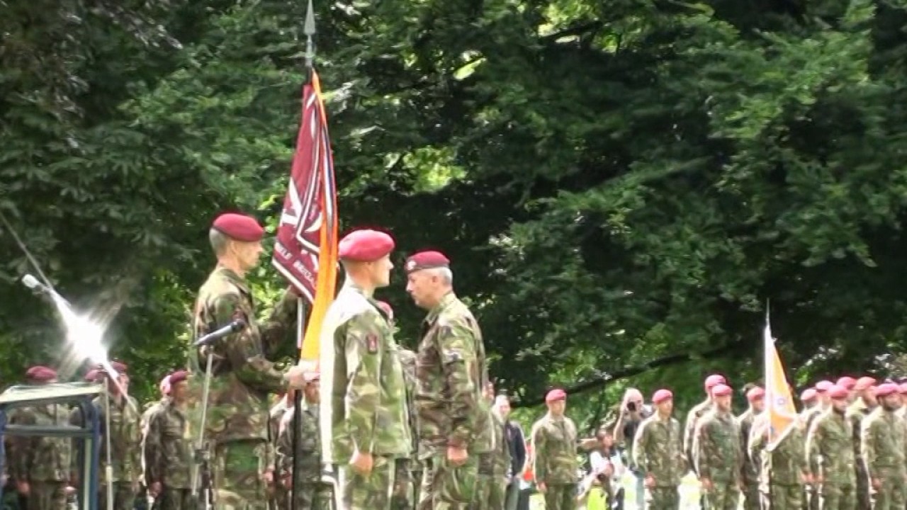 Commando-overdracht 11 Luchtmobiele Brigade