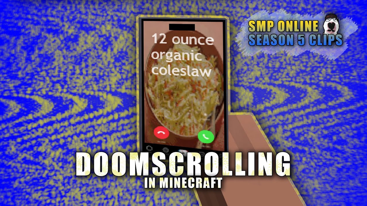 Думскроллинг добрался и до Minecraft...