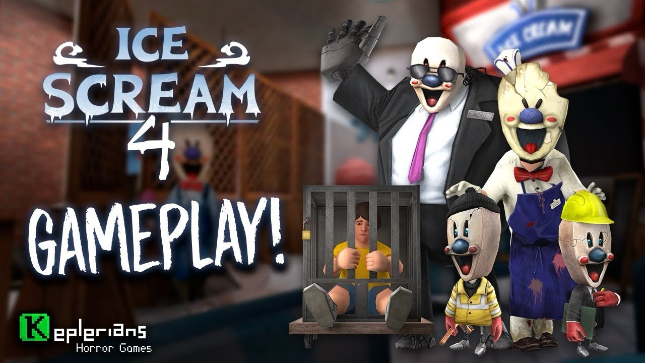 Finally Escaped Rod’s Factory!! Ice Scream Chapter-4 Gameplay 