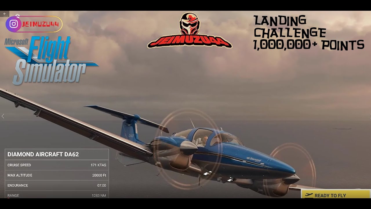 MICROSOFT FLIGHT SIMULATOR -STRONG WIND LANDING CHALLENGE - OUT SKERRIES