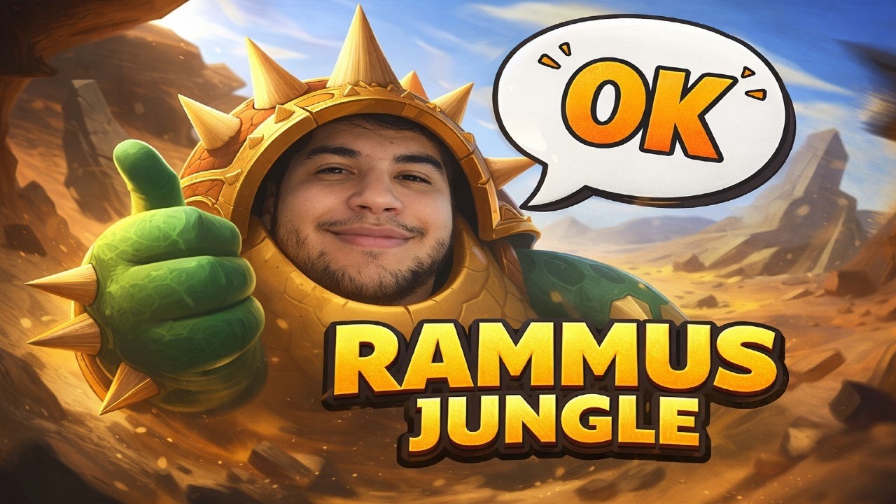 RAMMUS JUNGLE INDESTRUTÍVEL! NINGUÉM PARA O TATU