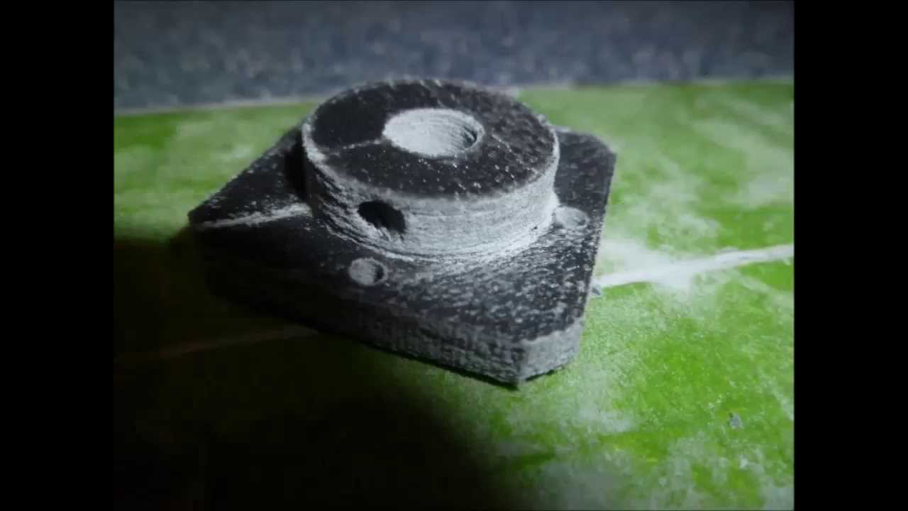 First Print of DIY SLS 3D printer You-SLS