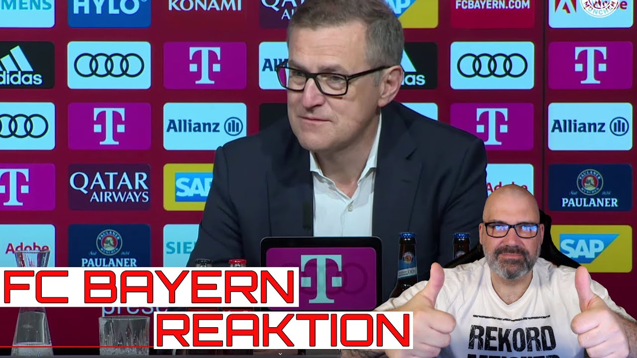 FC Bayern Reaktion Pressekonferenz zum neuen CEO Jan-Christian Dreesen