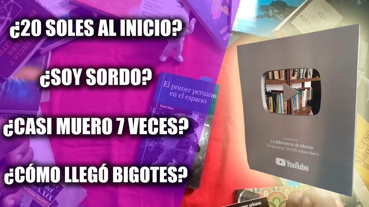 🎉 ESPECIAL 100K | 50 COSAS sobre La Biblioteca de Merlin