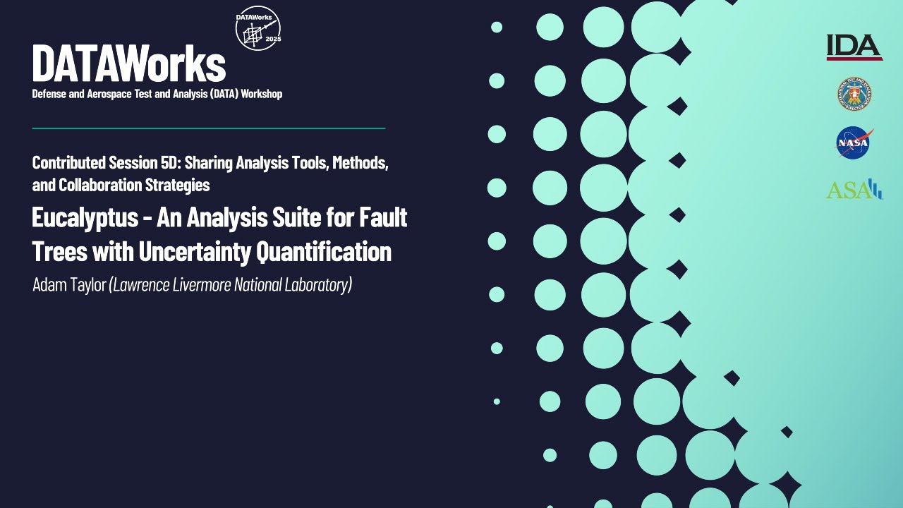 Contributed Session 5D: Eucalyptus-An Analysis Suite for Fault Trees w/ Uncertainty Quantification