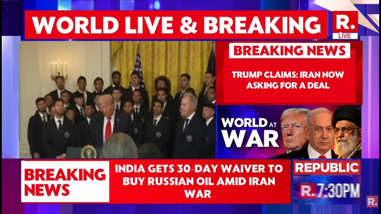 US-Israel Iran War LIVE:Trump Claims Iran's Navy, Air Force & Weapons Destroyed, Now Asking For Deal