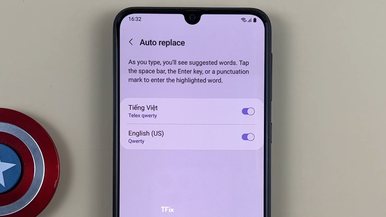 How to enable/disable Autocorrect text when typing on Samsung M31 Android 12
