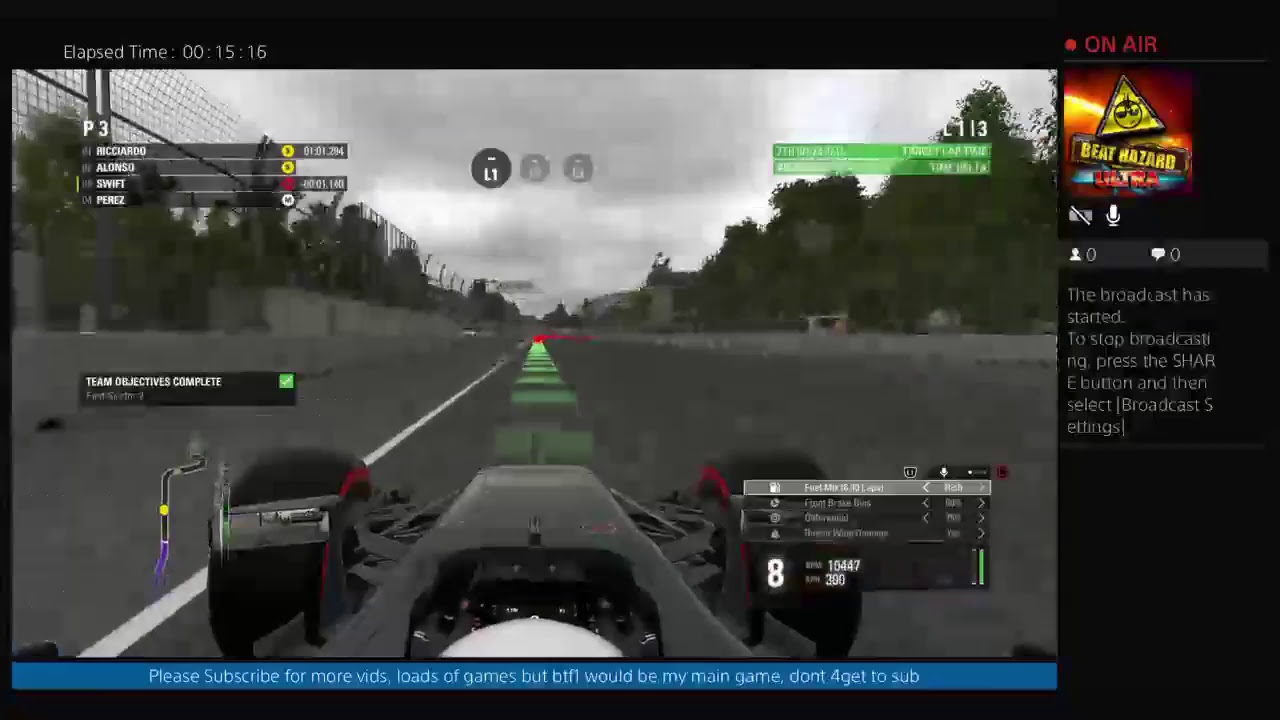 F1 2016 gameplay, expert difficulty and NO flashbacks, let's have fun