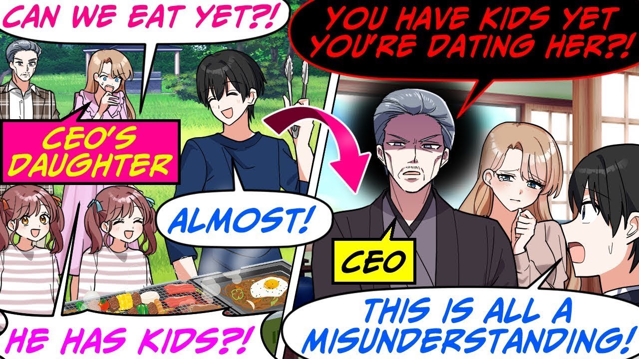 I Went Camping With My Twin Nieces, But Then Ran Into Men-Hating CEO's Daughter![RomCom Manga Dub]