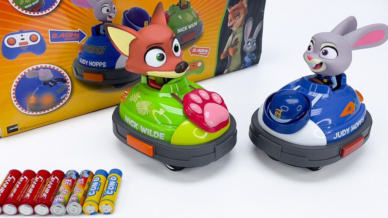 Unboxing Zootopia Remote Control Car, Judy & Nick&rsquo;s Remote-controlled Beach Buggy