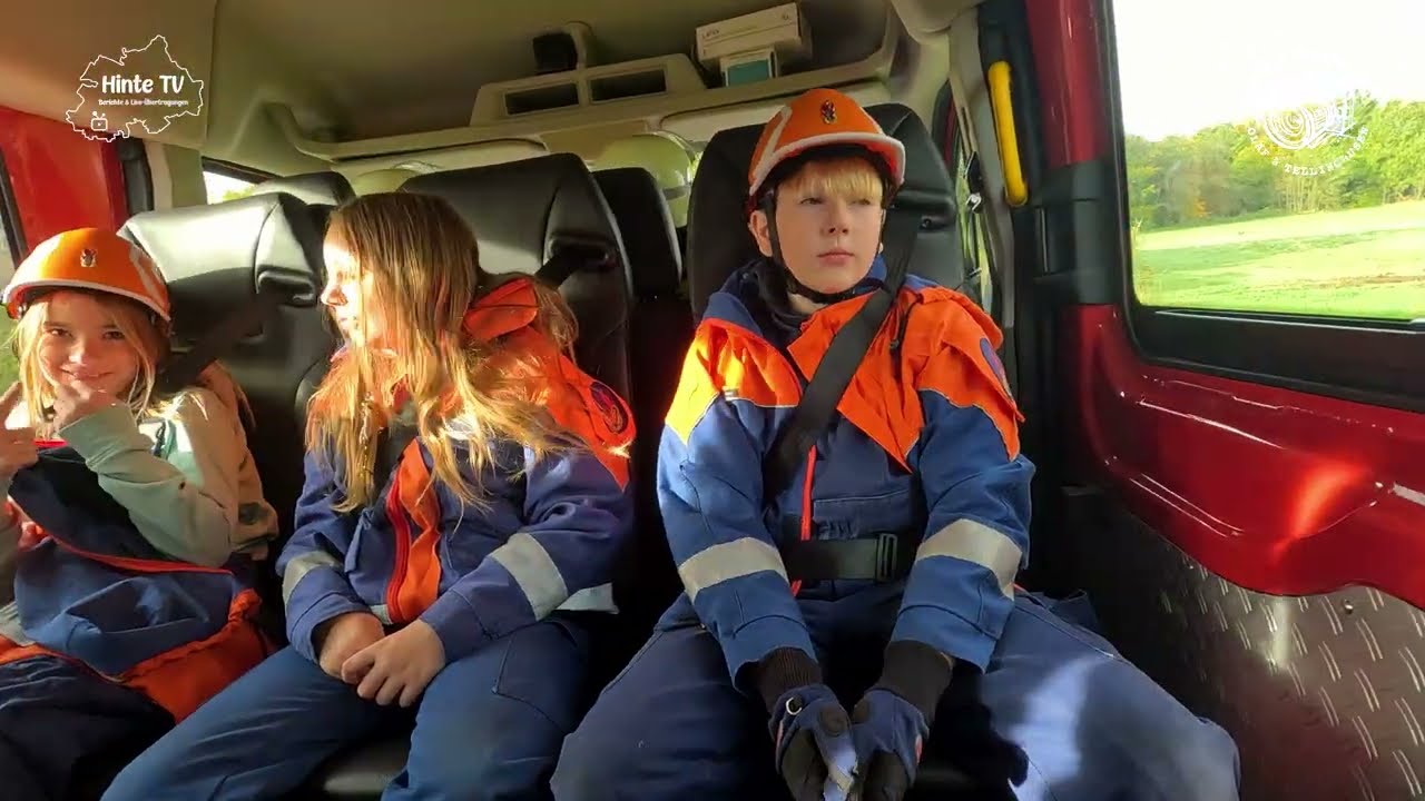 Olaf von Hinte TV zu Gast beim Berufsfeuerwehrtag der Jugendfeuerwehr Wiegboldsbur