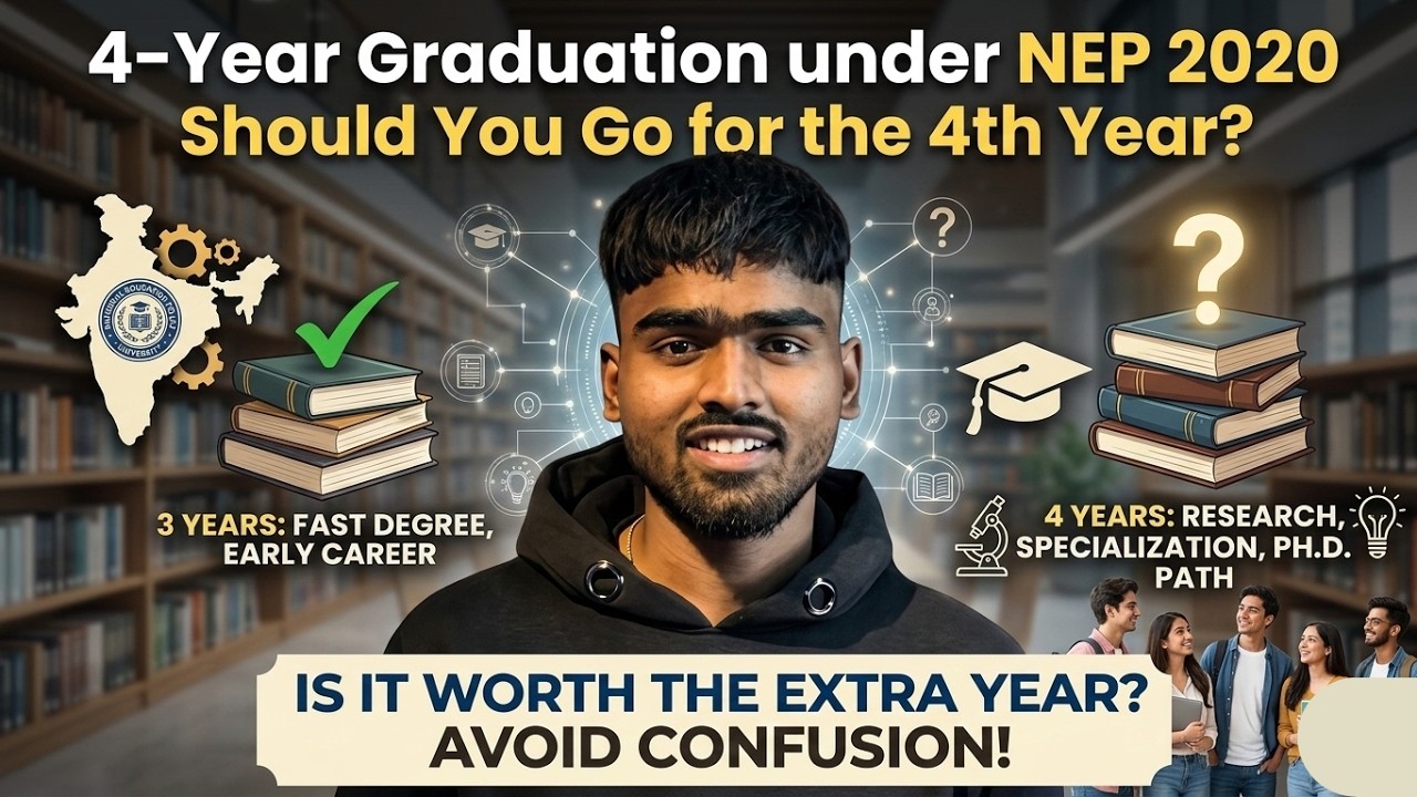 4-Year Graduation under NEP 2020: Is it Worth it? | Full Details & Reality