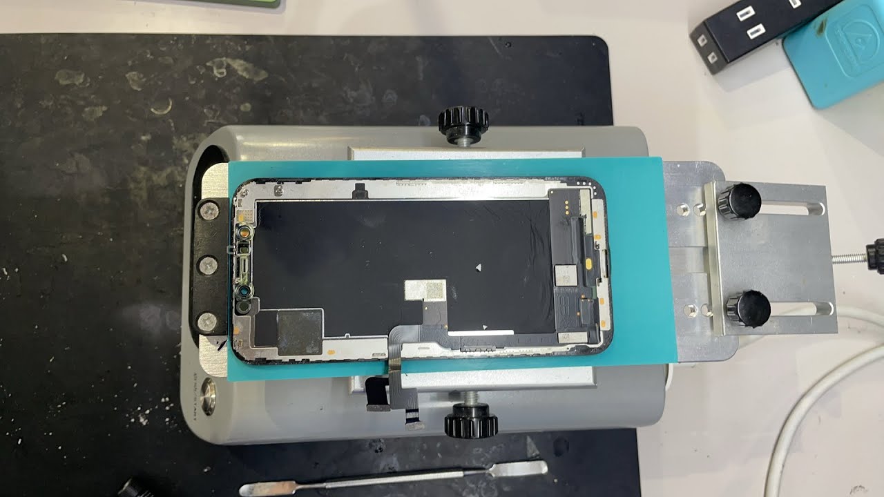 【スマホ修理研修】iPhone X Glass Only  Repair ガラス割れ修理やってみた