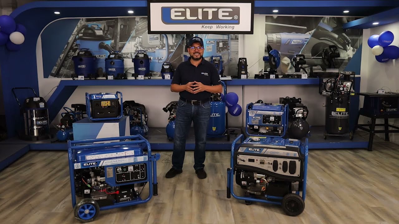 Descubre las plantas eléctricas a gasolina Elite 2G13 y 2G25