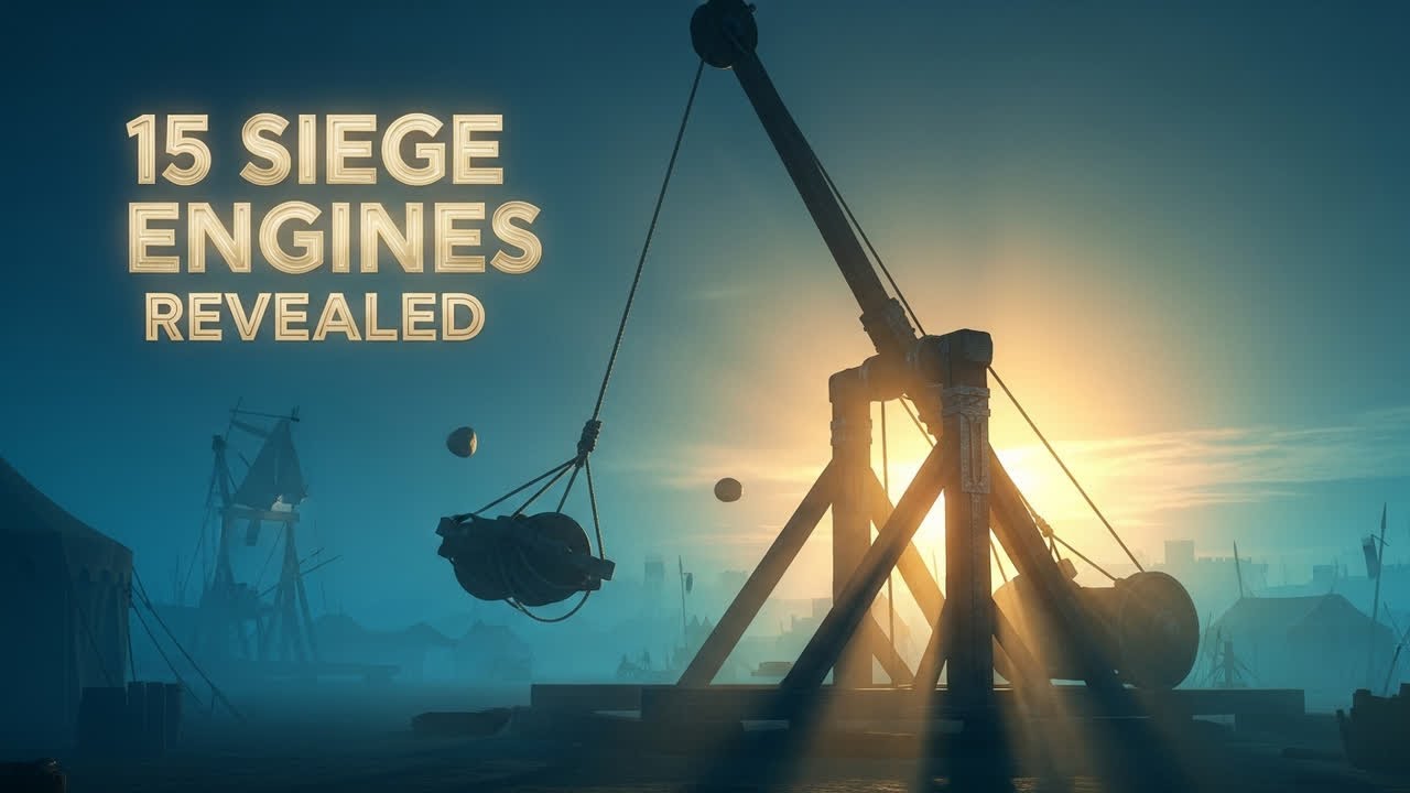 How Medieval Engineers Made WALLS Fail With 15 Siege Engines