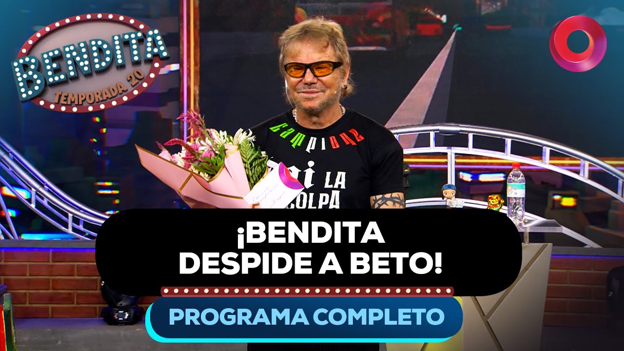 &iexcl;Bendita despide a Beto! | #Bendita Completo 19/12 - El nueve
