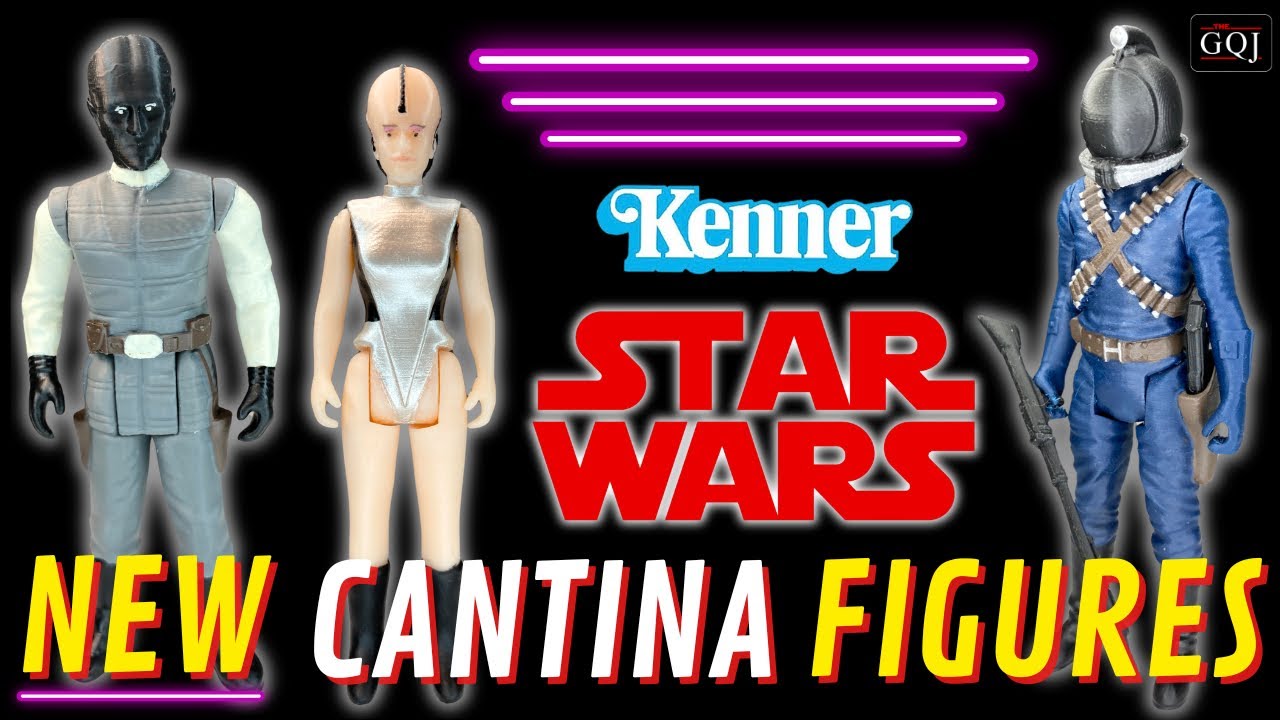 Custom STAR WARS Cantina Figures - Post Kenner Vintage