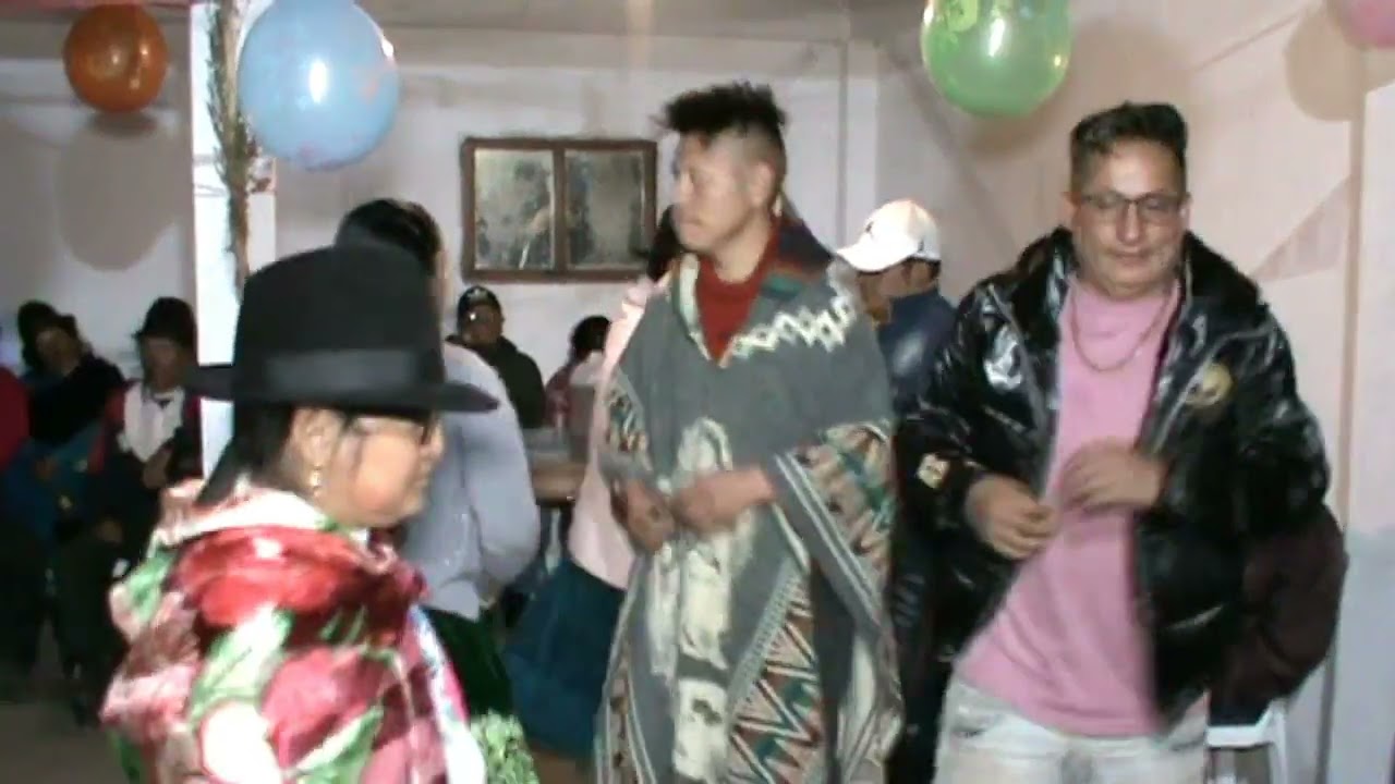 Fiesta de Bienvenida a María Antonia Guaman desde los Estados Unidos a la comunidad de Potrerillos
