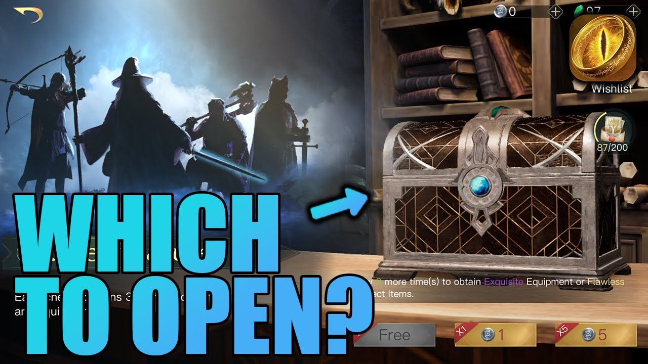 Which Mathom Chests Are Worth Opening? (If any) Lotr: Rise to War