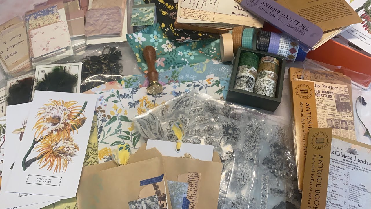 NEW Amazon items for papercrafting & Journaling / Stamps, washi & MORE