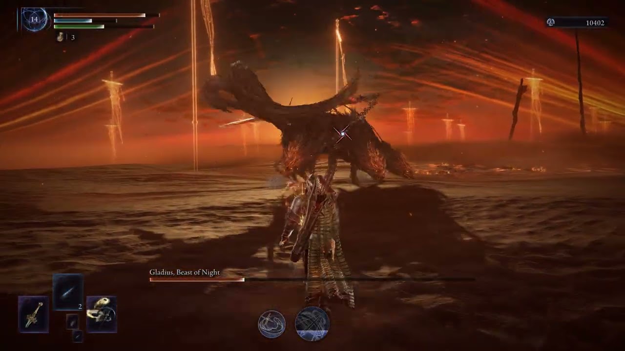Elden Ring Nightreign: Ironeye vs Gladius (new save file, no relics)