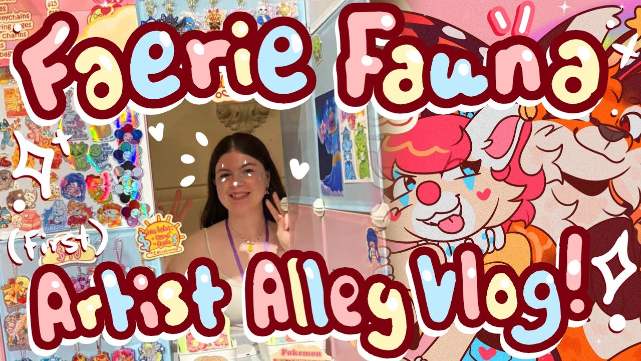 Faerie Fauna Fair 2026 ⭐ Artist Alley Vlog!
