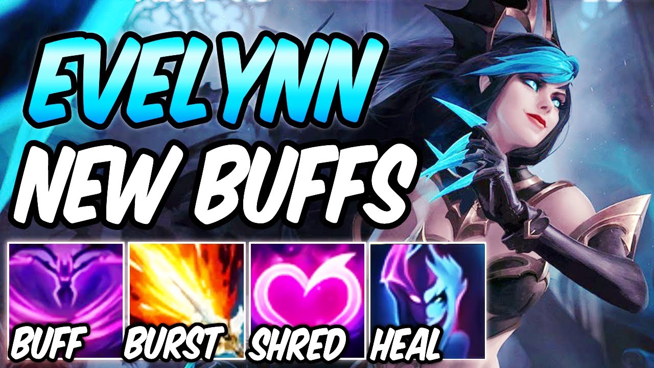 *NEW AMAZING EVELYNN BUFFS* Insane Damage & Healing! | Best Build & Runes | League of Legends