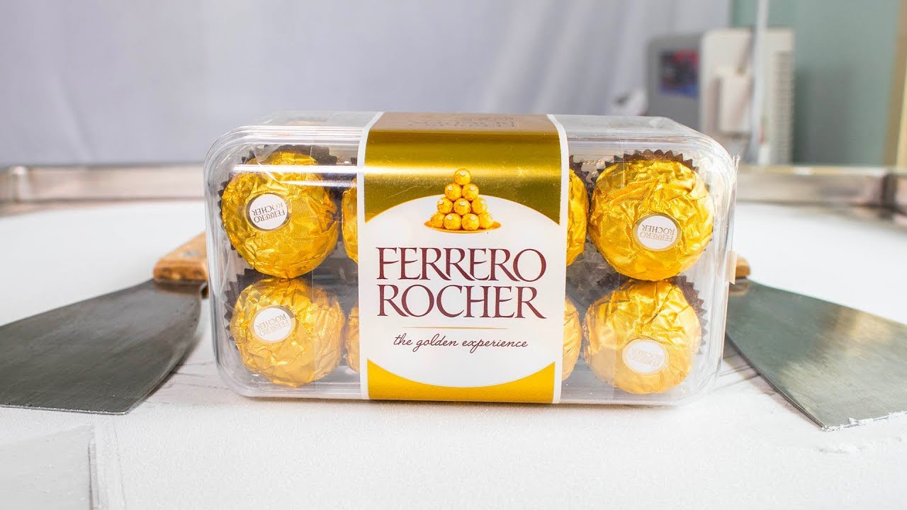 Ferrero Rocher ICE CREAM ROLLS
