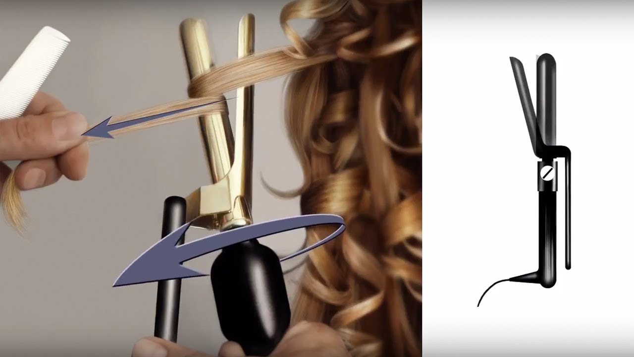 Beach Curls. How to with a curling iron : Hair Tutorial