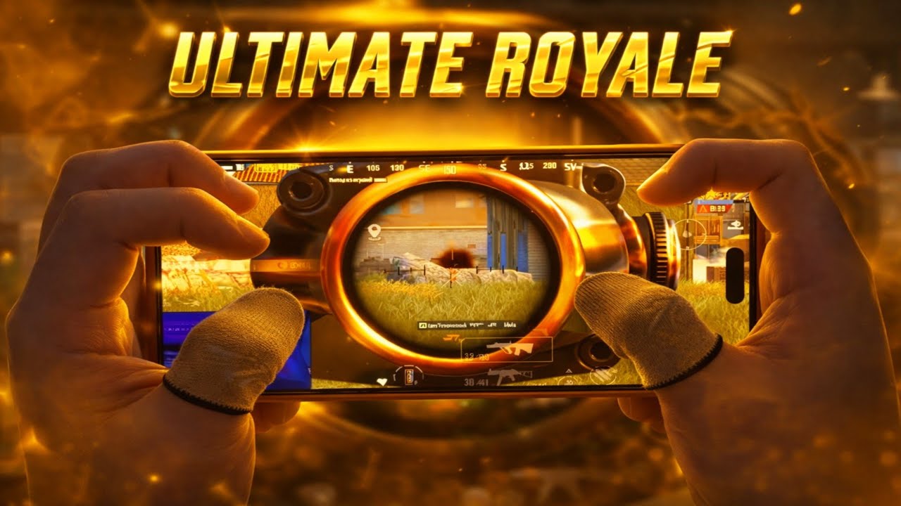 التمت رويال | هاند كام 5 أصابع | Epic 1v4 Clutch PUBG MOBILE